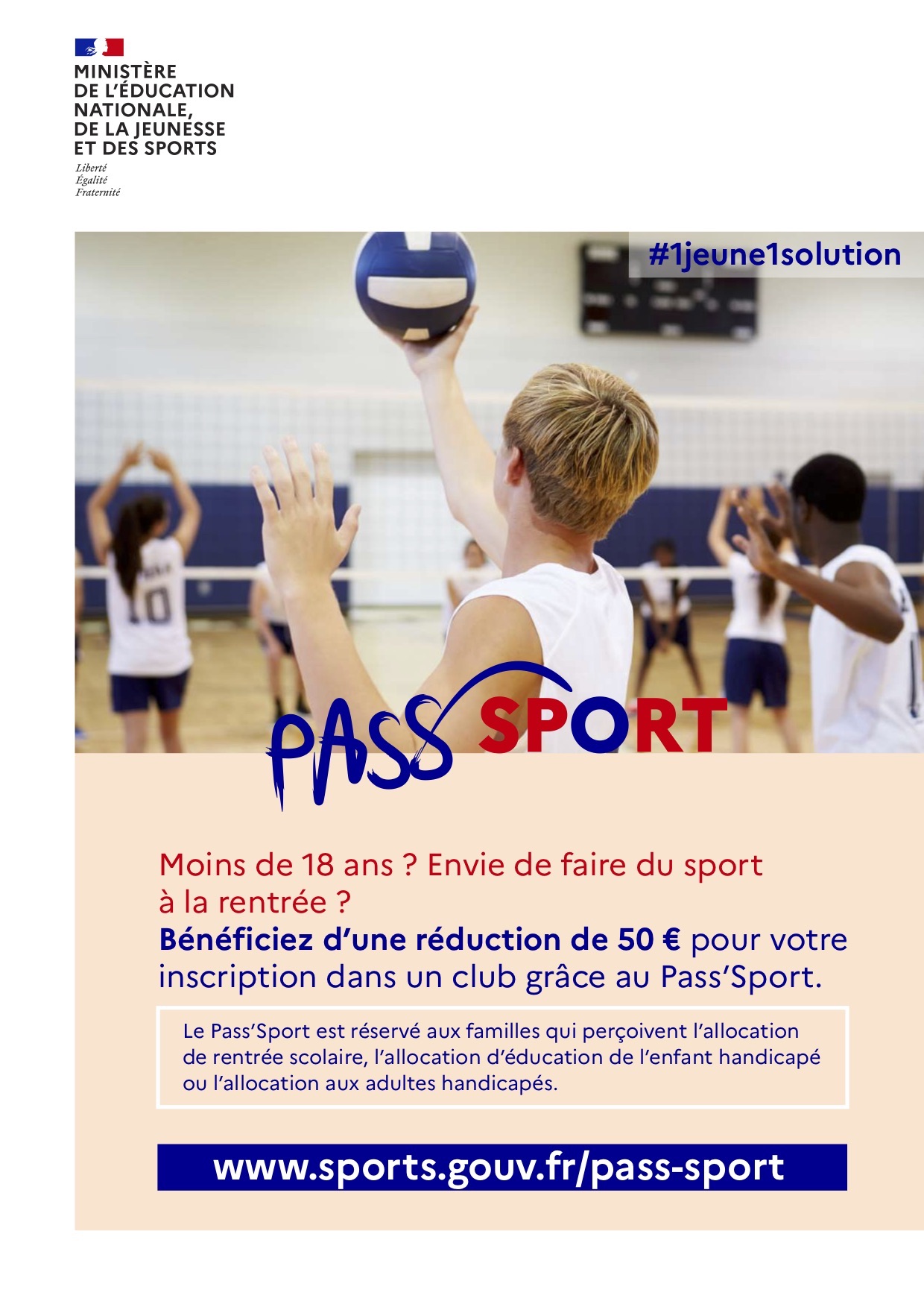 Pass Sport Jeunes